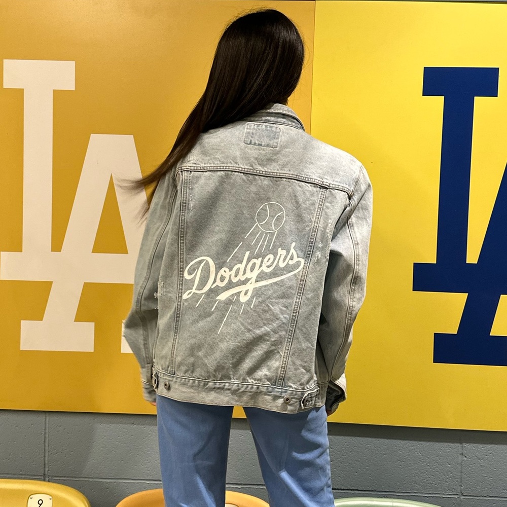 Los Angeles Dodgers Custom Denim Jacket